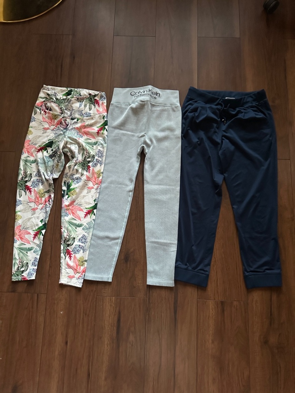 Calvin Klein, BCBG, and Lacoste women's leggings Size M